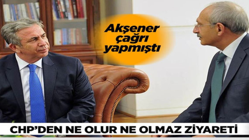 CHP Genel Başkan Yardımcısı Bülent Kuşoğlu, Mansur Yavaş'la görüştü