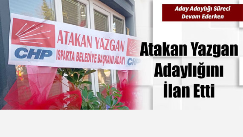 Atakan Yazgan’ın çiçeği CHP’de kriz çıkardı