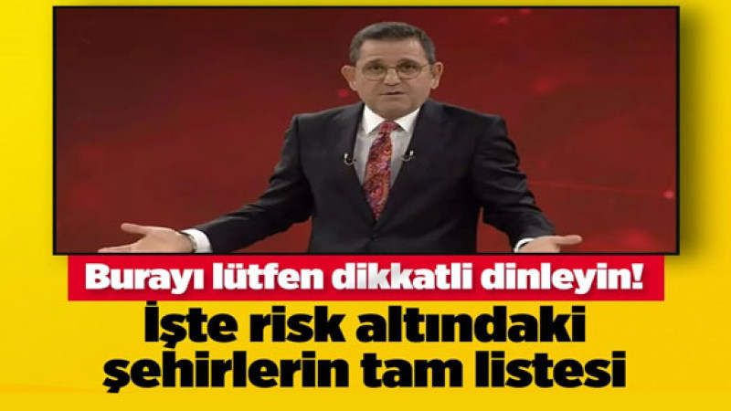 Fatih Portakal, Türkiye’deki riskli madenleri canlı yayında açıkladı: O iller facia bekliyor!