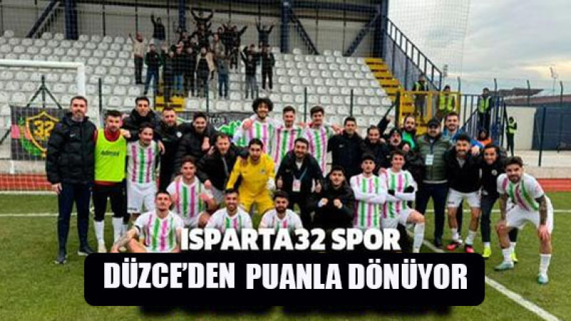 Isparta32spor, Düzcespor’u 3-0 Yenerek Play Off’a Bir Adım Daha Yaklaştı