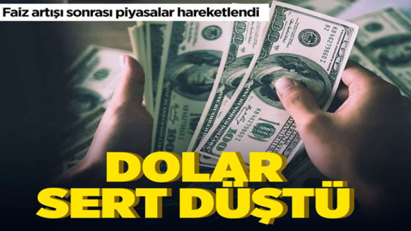 Dolar, Merkez Bankası’nın Faiz Kararının Ardından Değer Kaybetti
