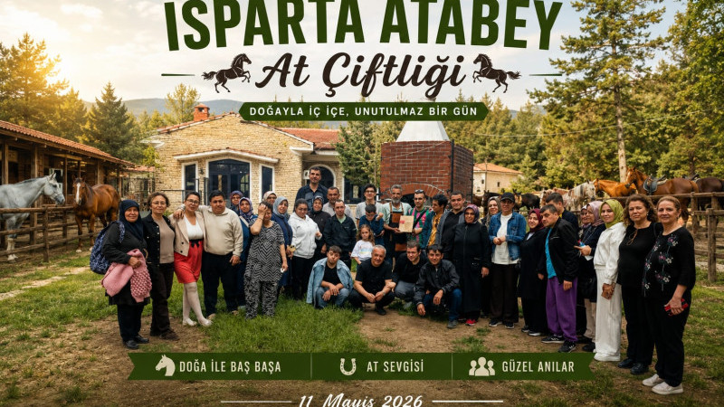ATABEY’DE ANLAMLI BULUŞMA: ÖZEL ÇOCUKLAR AT ÇİFTLİĞİNDE UNUTULMAZ BİR GÜN YAŞADI