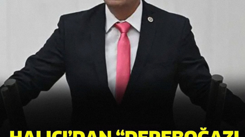 HALICI’DAN “DEREBOĞAZI YOLU” TEPKİSİ: “MESELE YETKİ DEĞİL, NİYET”