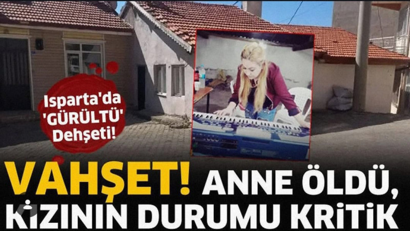 ISPARTA’nın Eğirdir ilçesinde gürültü nedeniyle çıkan kavgada,