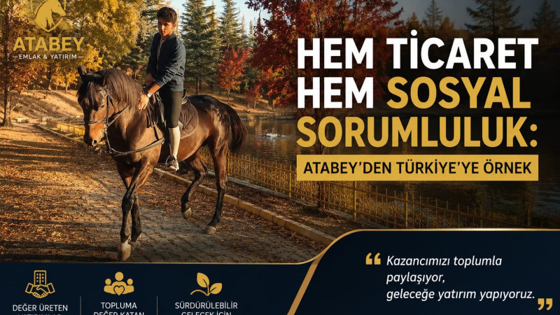 ISPARTA’DA DOĞAYLA İÇ İÇE, SOSYAL SORUMLULUKLA BÜYÜYEN BİR YAŞAM ALANI