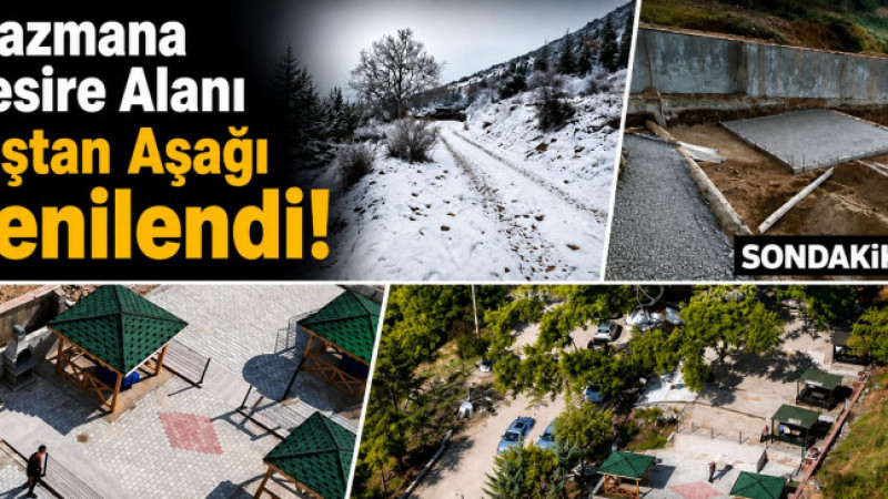 Ayazmana Mesire Alanı Baştan Aşağı Yenilendi