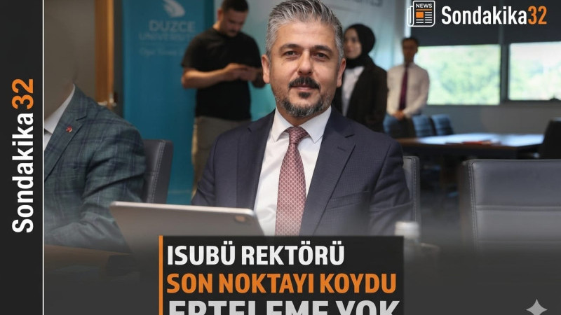 YURTLARLA İLGİLİ İDDİALARA REKTÖR ÇATAL’DAN NET YANIT