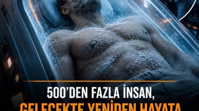  500’DEN FAZLA İNSAN, GELECEKTE YENİDEN HAYATA DÖNDÜRÜLME UMUDUYLA KRİYONİK OLARAK MUHAFAZA EDİLİYOR