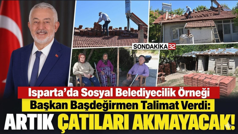 Başkan Başdeğirmen Talimat Verdi: Artık Çatıları Akmayacak!