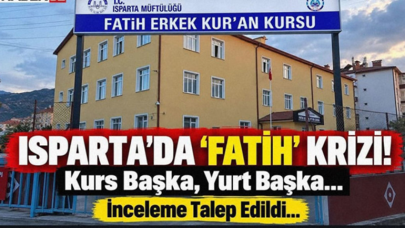 Isparta'da İsim Krizi! Valiliğe Bildirdiler...