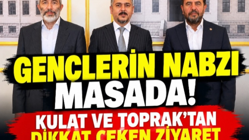 GENÇLERİN NABZI MASADA! KULAT VE TOPRAK’TAN DİKKAT ÇEKEN ZİYARET