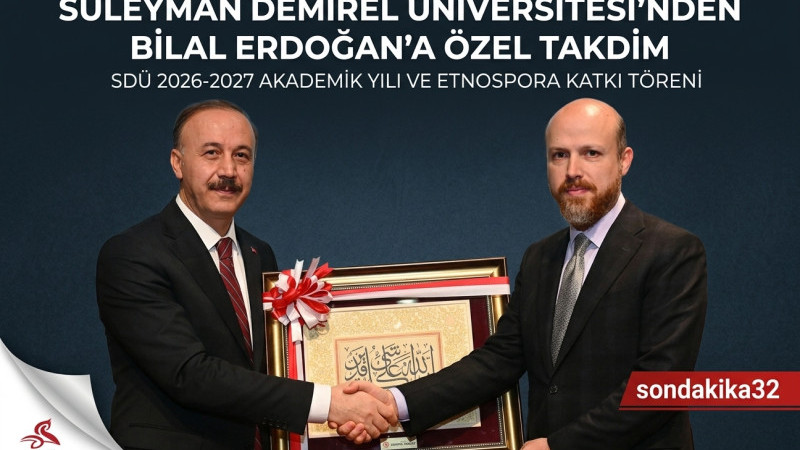 Süleyman Demirel Üniversitesi (SDÜ), hem 2026-2027 Akademik Yılı'nın açılışını gerçekleştirdi hem de
