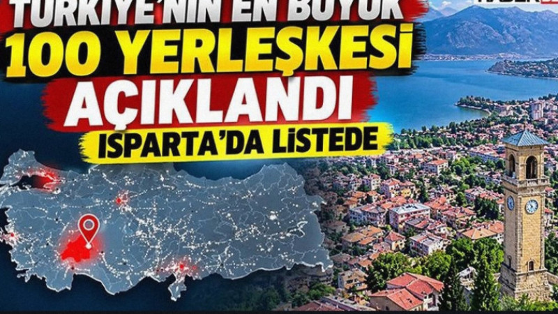 TÜİK 2025 Verilerini Açıkladı: Isparta Devler Liginde 39. Sırada, Burdur Listeye Giremedi!