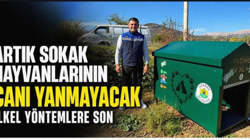 Sokak Hayvanları İçin Akıllı Dönem: PatiBil Sistemi İlk Kez Atabey’de Hizmete Sunuldu!