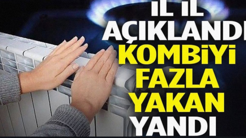 ISPARTA'DA DOĞAL GAZ KULLANANLAR DİKKAT! KOMBİYİ FAZLA YAKAN YANDI: LİMİTİ AŞANIN TÜM FATURASI KATLA