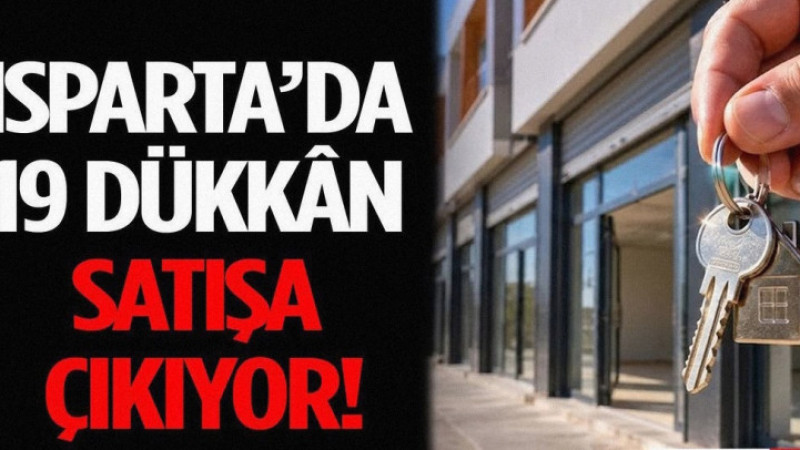 Şarkikaraağaç Belediyesi’nden Yatırım Fırsatı: Fatih Sanayi Sitesi’nde 19 Dükkân Satışa Çıkıyor!