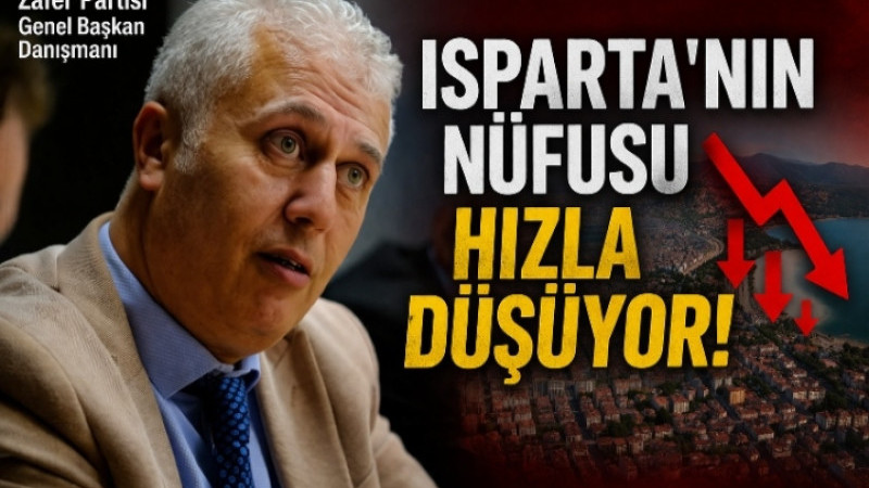  “Bir ilin kalkınması artan nüfusuyla ölçülür” diyen Apaydın, yıllardır iktidar partilerine verilen 