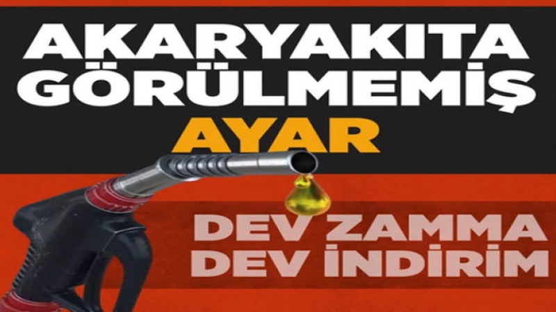 Akaryakıtta Şok Dalgalanma! Önce Dev Zam, Ardından Tarihi İndirim Geliyor