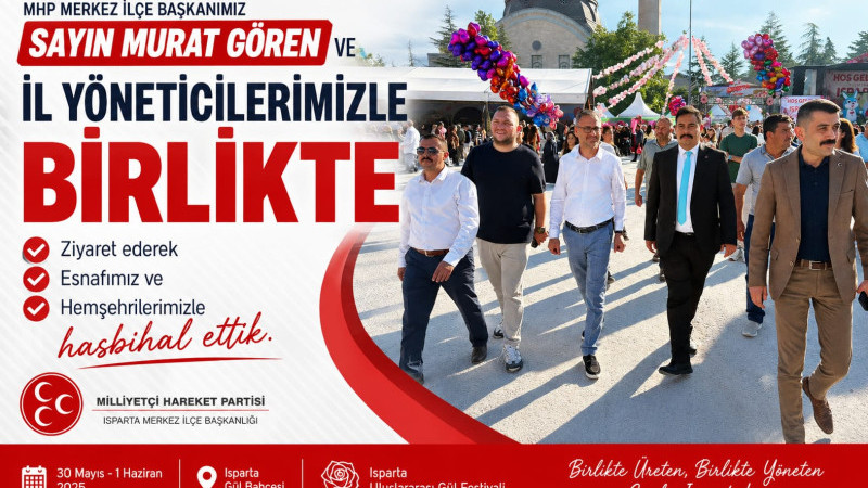 MHP Merkez İlçe Başkanımız Sayın Murat Gören ve il yöneticilerimizle birlikte ziyaret ederek esnafı