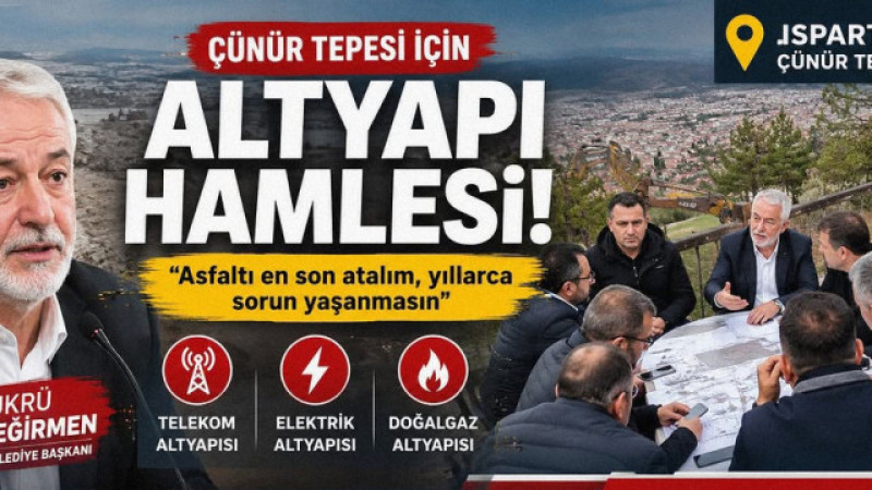 “Önce Altyapı Tamamlansın, Sonra Asfalt Atılsın”