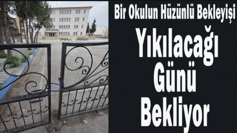 Isparta’da Eğitim Sorunları Sürüyor: Okul Binası Yıkılmayı Bekliyor