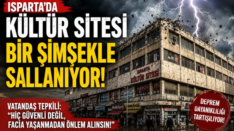 KÜLTÜR SİTESİ ALARM VERİYOR: “BİR ŞİMŞEKLE SALLANIYOR”