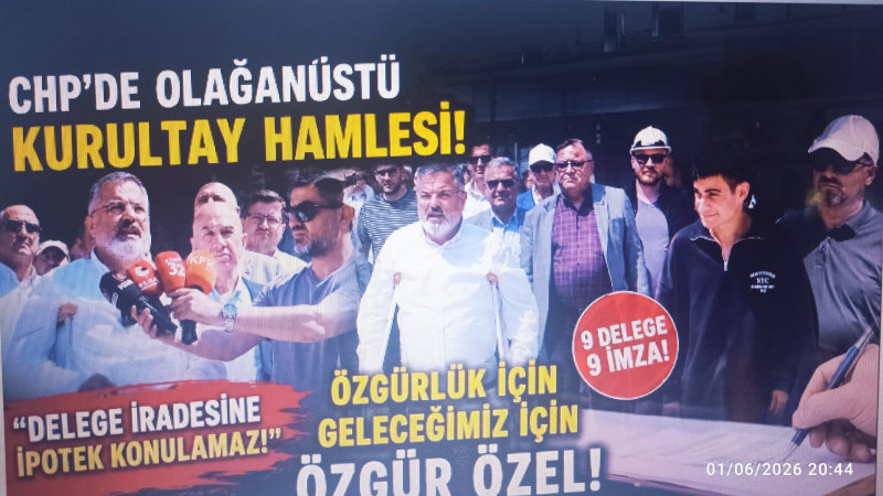 Chp’de Flaş Gelişme: Delegeler Olağanüstü Kurultay İçin Toplandı