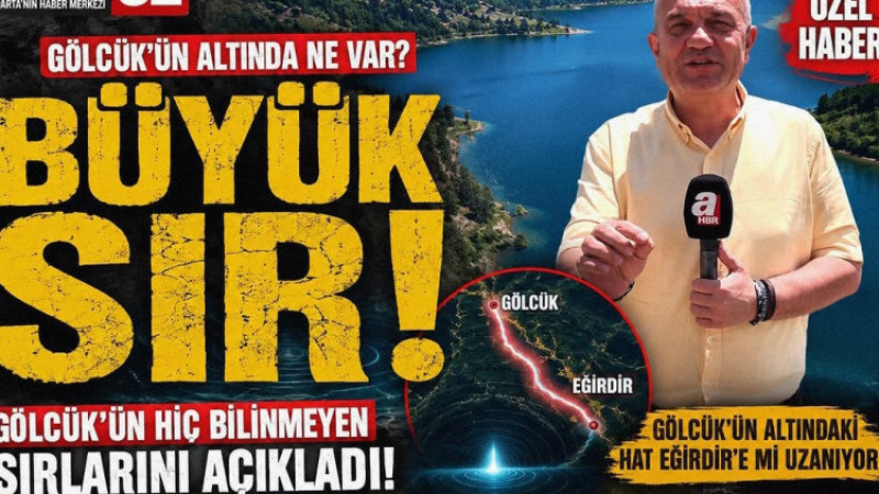 Gölcük’ün Hiç Bilinmeyen Sırlarını Açıkladı, Gölcüğün Altındaki Hat Eğirdir’e Mi Uzanıyor?