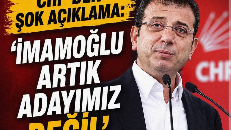 “RESMİ CUMHURBAŞKANI ADAYI DEĞİL”