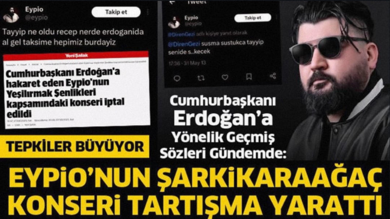 EYPİO’nun Şarkikaraağaç konseri tartışma yarattı