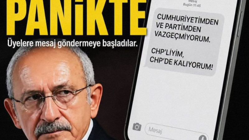 BAY KEMAL ZORDA CHP'de son iki günde art arda gelen istifaların ardından butlan yönetimi, üyelere kı