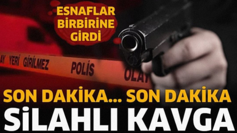 Isparta’nın Keçiborlu ilçesinde esnaflar arasında tartışma çıktı. Çıkan tartışmada 1 kişi silahla ya