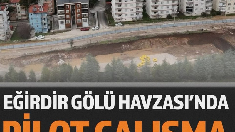 Eğirdir Gölü Havzası’nda yağış artırma teknolojisi için pilot çalışma planlanıyor