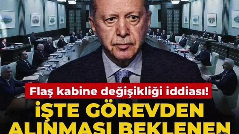 Ankara kulislerinde bazı bakanlıklarda görev değişimi yapılacağı öne sürülüyor.