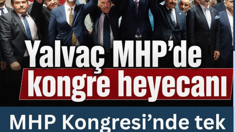 Milliyetçi Hareket Partisi Yalvaç İlçe Kongresi bugün parti binasında gerçekleştirildi.