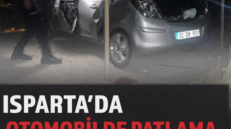 Isparta’da Otomobilde Patlama: 2 Genç Yaralandı