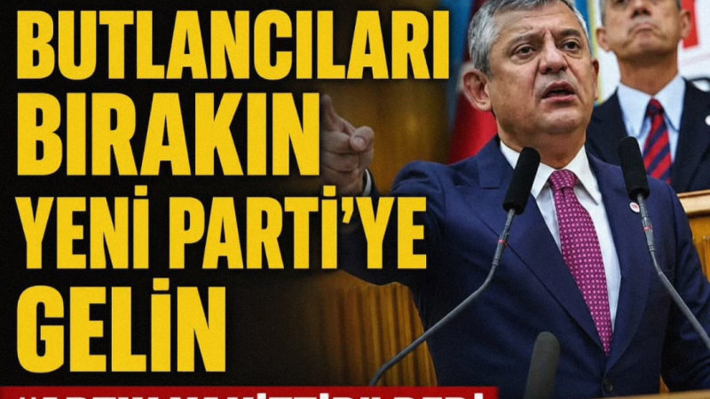 HERKESE İSTİFA ÇAĞRISI YAPTI YENİ Parti Genel Başkanı Özgür Özel, partisinin grup toplantısında yapt