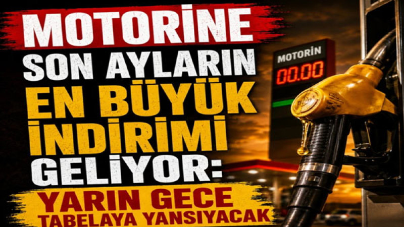 Motorinde Tarihi İndirim! Pompalarda 6,60 TL'lik Fiyat Düşüşü Bekleniyor