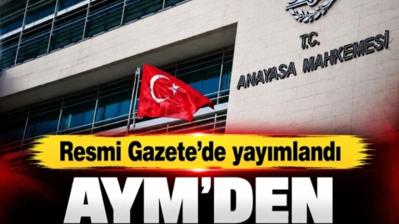 AYM, yoksulluk nafakasındaki 'süresiz olarak' ibaresini iptal etti