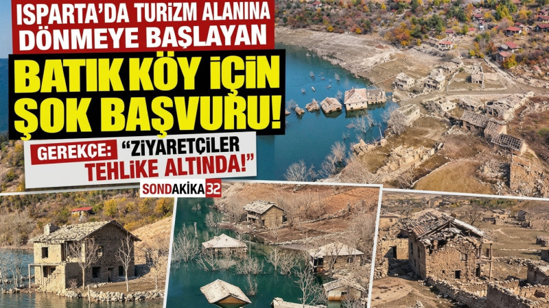Baraj Suları Çekilince Ortaya Çıkmıştı: Darıbükü Köyü Taş Evleri İçin Yıkım Başvurusu!