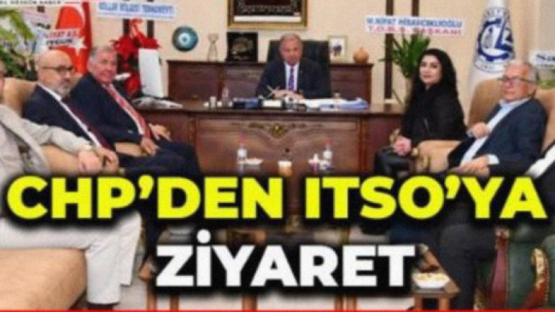 Siyasette İstişare Trafiği: CHP Heyetinden ITSO Başkanı Metin Çelik’e Tebrik Ziyareti