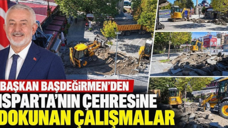 Isparta’da Estetik Dokunuş: Başkan Başdeğirmen ile Kentin Çehresi Yenileniyor!